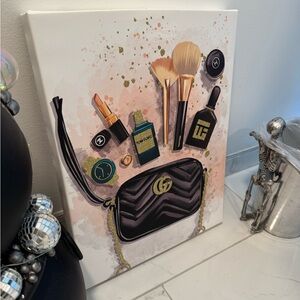 Miami mami makeup canvas 😬🌴